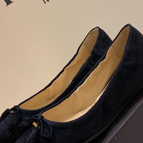1F890D - Prada Women’s Suede Ballet Flats - Picture 4 of 10